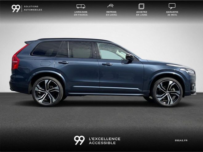 Volvo XC90 T8 AWD Plus Dark 455 ch ?7 places- Batte BLEU de 2023