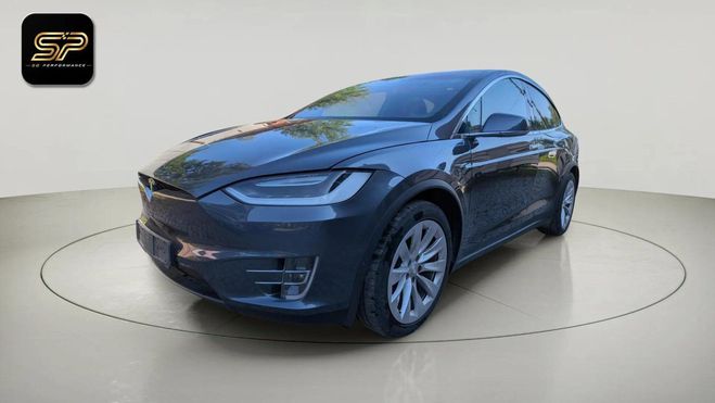 Tesla Model X * LONG RANGE 100KWH AWD / 423 CH * AUTOM Gris de 2019