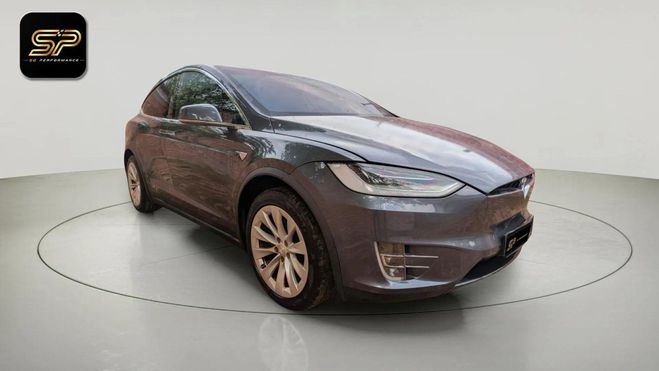 Tesla Model X * LONG RANGE 100KWH AWD / 423 CH * AUTOM Gris de 2019
