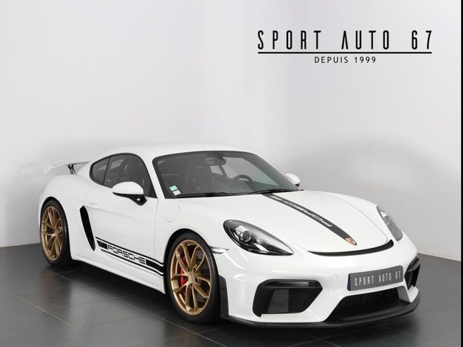 Porsche 718 GT4 Flat 6 3.8 L Blanc de 2019
