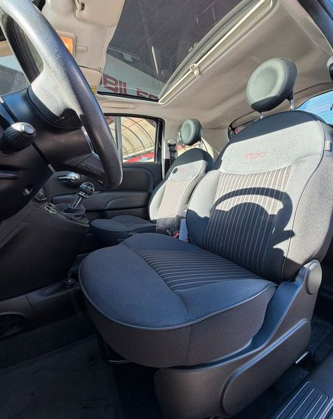 Fiat 500 1.2 8V 69 ch Eco Pack Collezione Fall Noir de 2019