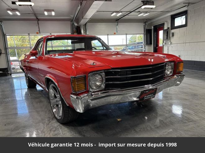Chevrolet Elcamino El 350 ci code l65 Rouge de 1972
