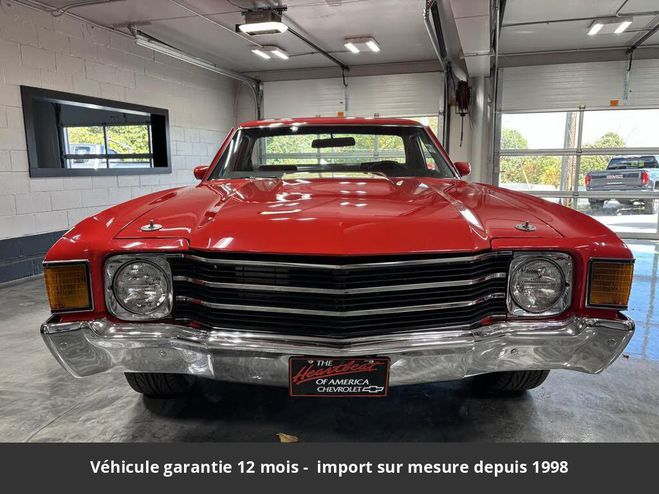 Chevrolet Elcamino El 350 ci code l65 Rouge de 1972