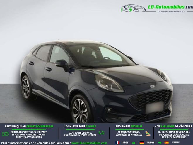 Ford Puma 1.0 EcoBoost 125 ch mHEV BVA Bleu M�tallique de 2021