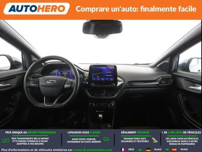 Ford Puma 1.0 EcoBoost 125 ch mHEV BVA Bleu M�tallique de 2021