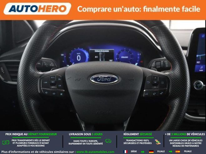Ford Puma 1.0 EcoBoost 125 ch mHEV BVA Bleu M�tallique de 2021