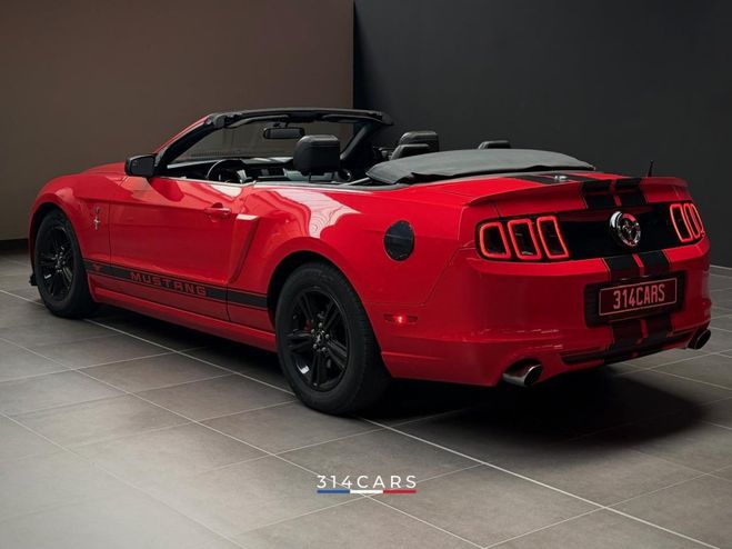 Ford Mustang Cabriolet 3.7 V6 309 cv ROUGE de 2014