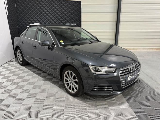 Audi A4 2.0 TDI - 122 CH BERLINE Sport - SUIVI C GRIS FONCE de 2017