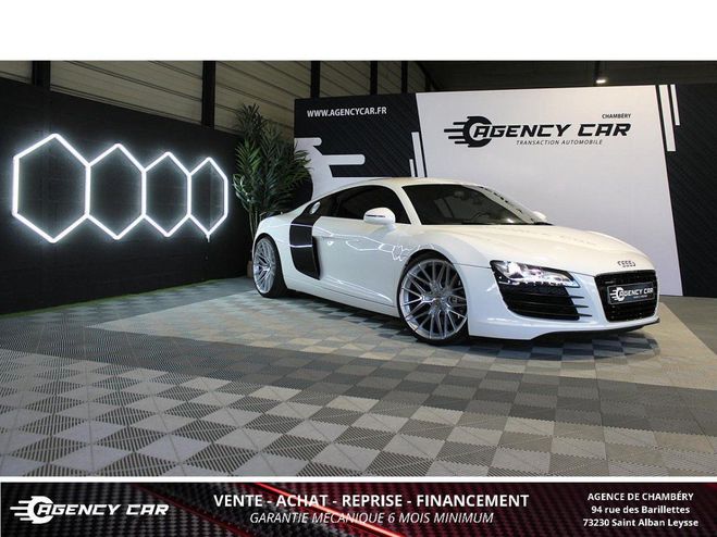 Audi R8 Quattro 4.2 V8 FSI COUPE-BOITE MECA- ECH BLANC de 2007