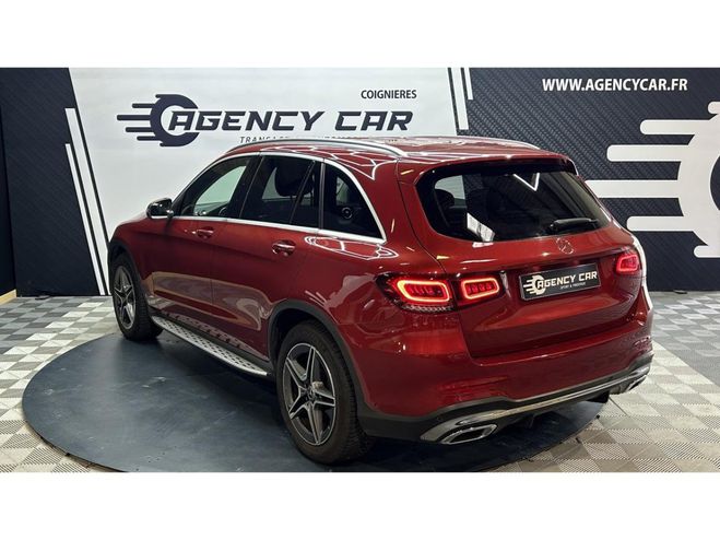Mercedes GLC 220 d - 9G-Tronic - AMG Line - 4-Matic - ROUGE FONCE de 2019