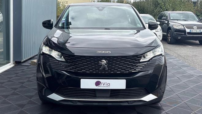 Peugeot 3008 1.2 PTEC Active Pack 130ch / Radar + Cam Noir de 2022