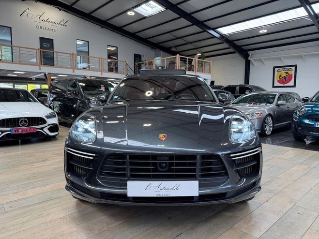 Porsche Macan Turbo 3.0 440 cv PDK - Attelage - Chrono Gris de 2019