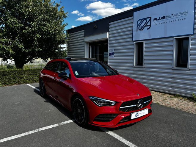 Mercedes Classe CLA CLASSE SB 220 D AMG LINE BA Rouge M�tallis� de 2019