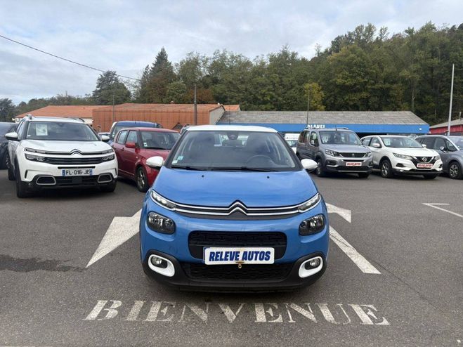 Citroen C3 II BlueHDi 75 Feel Edition BLEU de 2017