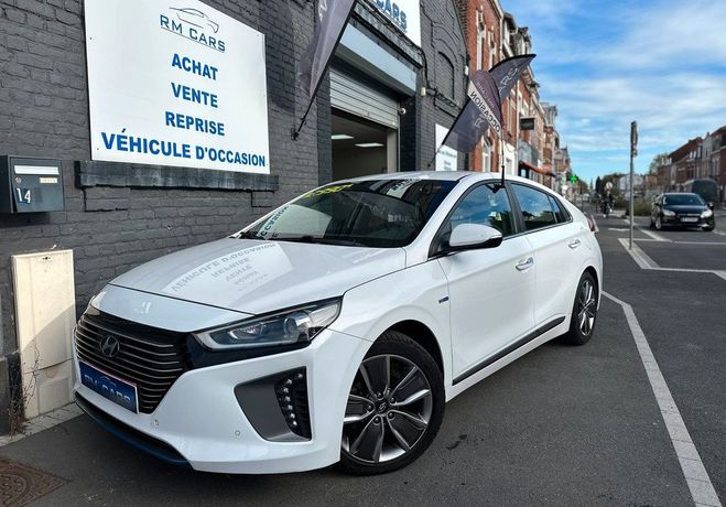 Hyundai Ioniq 1.6 Hybrid 141cv Premium 1�re main Blanc de 2018