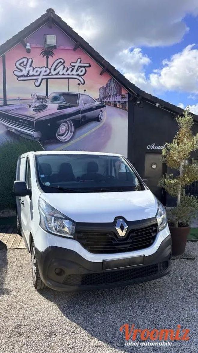 Renault Trafic Vu FOURGON 1.6 DCI 95 1T0 L1H1 CONFORT S Blanc de 2017