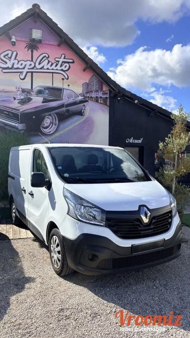 Renault Trafic Vu FOURGON 1.6 DCI 95 1T0 L1H1 CONFORT S Blanc de 2017