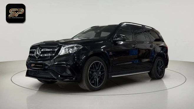 Mercedes GLS 63 AMG 4MATIC * 5.5 V8 BITURBO 585 CH *  Noir de 2017