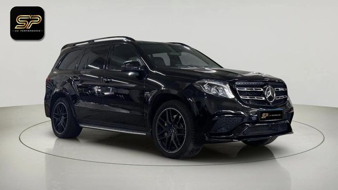 Mercedes GLS 63 AMG 4MATIC * 5.5 V8 BITURBO 585 CH *  Noir de 2017