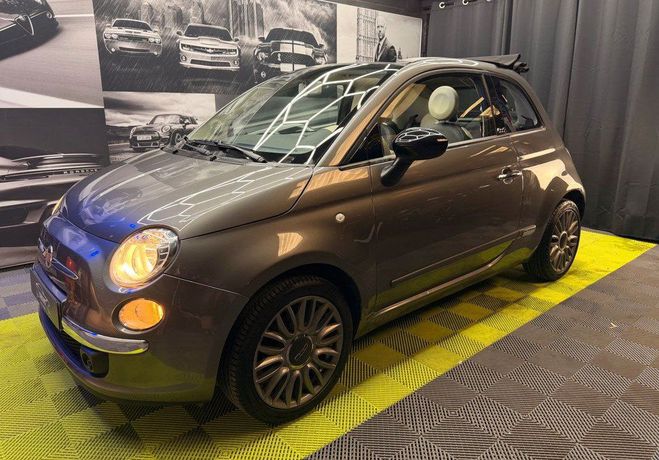 Fiat 500 500c 1.2 69cv club bva dualogic cabriole Gris de 2015