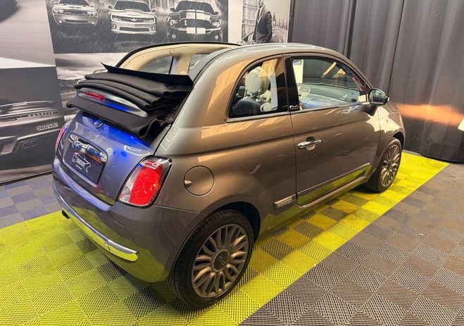 Fiat 500 500c 1.2 69cv club bva dualogic cabriole Gris de 2015