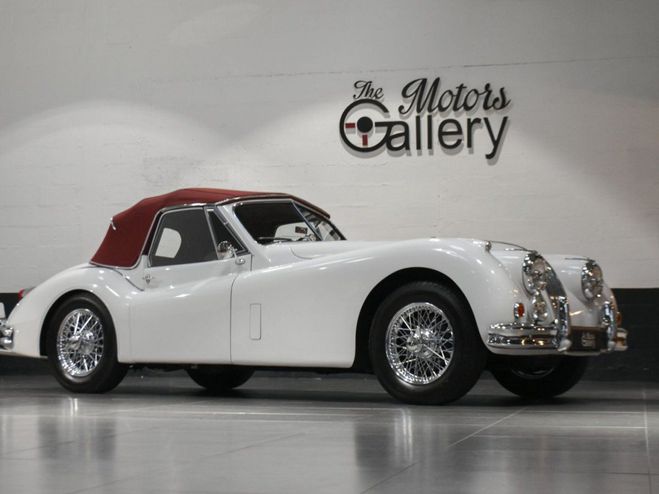 Jaguar XK 140 XK DHC Old English White de 1956