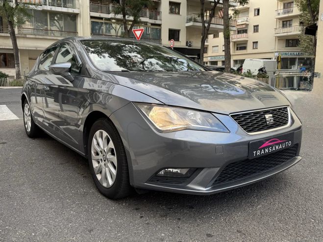 Seat Leon Style 1.6 TDI 105cv Entretien a jour. Gris de 2013