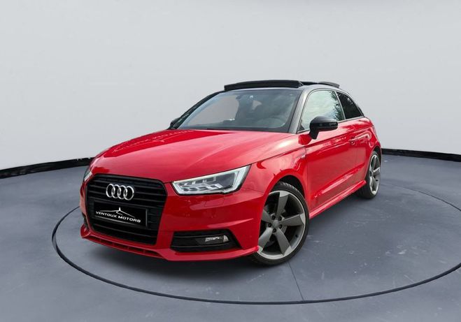 Audi A1 s line 1.4 tfsi -toit ouvrant- Rouge de 2015
