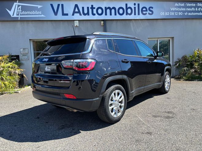Jeep Compass 1.3 GSE T4 150 CH LIMITED 4X2 BVA6 NOIR de 2020