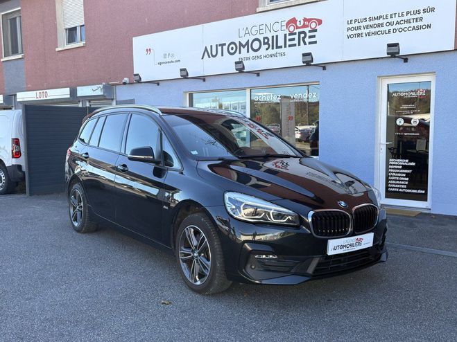 BMW Serie 2 Gran Tourer 218dA 150ch BVA Sport Line Noir de 2018