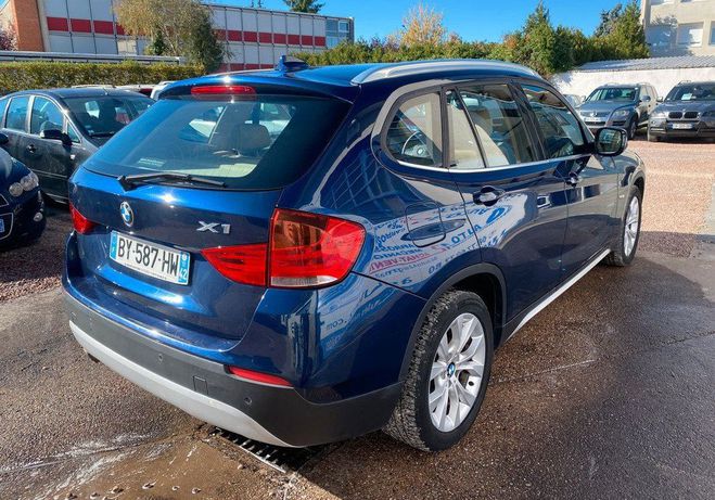 BMW X1 xdrive18da 143ch confort garantie 3 mois Bleu de 2011