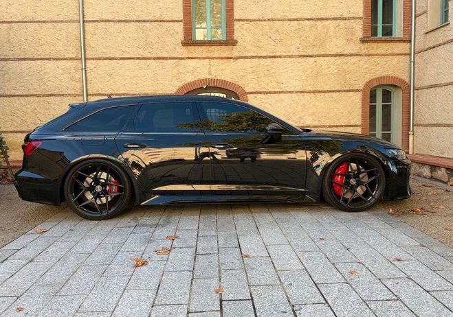 Audi RS6 AVANT C8 4.0 V8 TFSI 600 ch QUATTRO TIPT Noir de 2020
