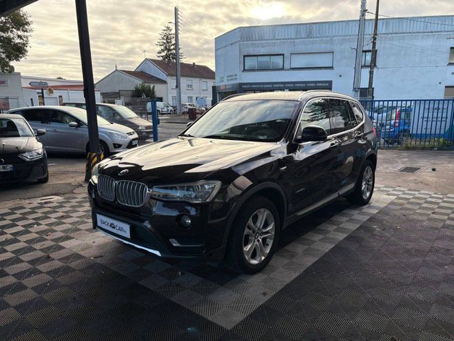 BMW X3 F25 LCI xDrive20d 190ch xLine A Marron de 2015