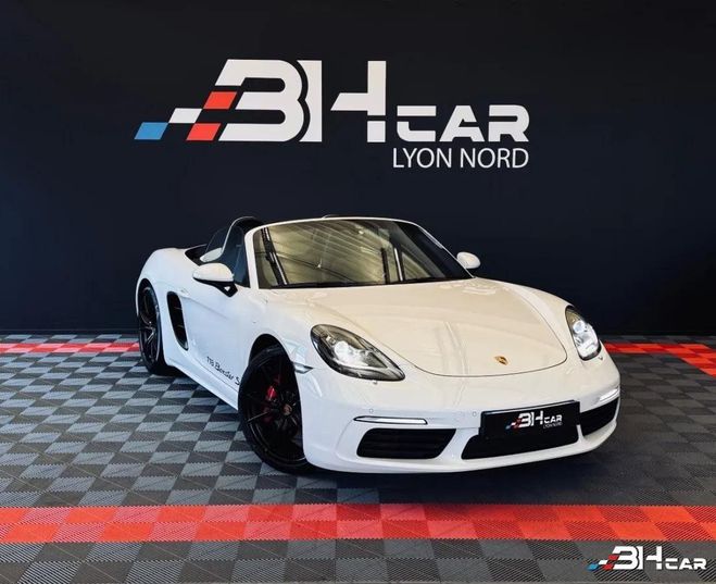 Porsche 718 Boxster 2.5 350 S PDK BVA/CARPLAY/CAMERA Blanc de 2017