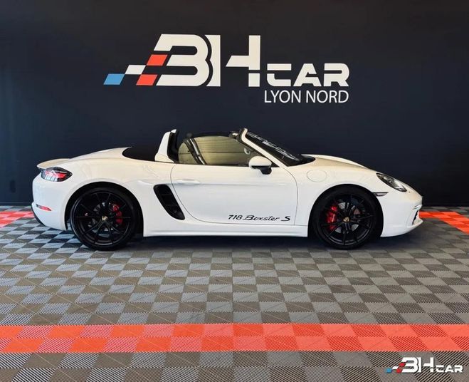 Porsche 718 Boxster 2.5 350 S PDK BVA/CARPLAY/CAMERA Blanc de 2017