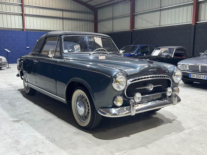 Peugeot 403 Cabriolet / Garantie 12 Mois GRISE de 1960