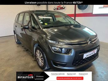  Voir d&eacute;tails -Citroen C4 1.6 BLUEHDI 120 CV 7 PLACES / HISTORIQUE &agrave; Challans (85)