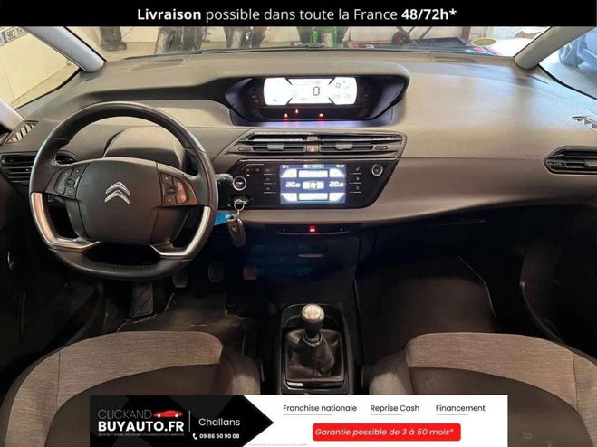 Citroen C4 1.6 BLUEHDI 120 CV 7 PLACES / HISTORIQUE  de 2015