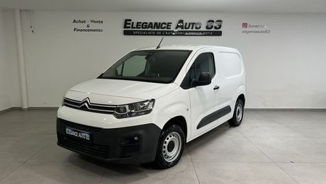 Citroen Berlingo VAN M 1000KG BLUEHDI 100 S&S WORKER BMV5 2021 d'occasion a  La Garde (83)