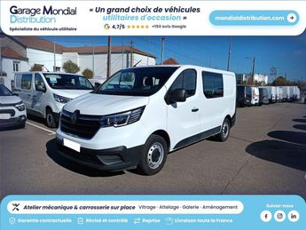  Voir d&eacute;tails -Renault Trafic L1H1 2.0 BLUE DCI 130 6 PLACES &agrave; Mirecourt (88)