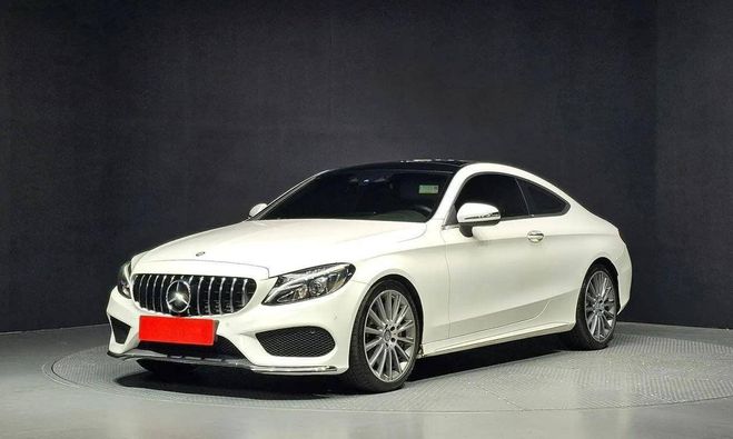 Mercedes Classe C Coupe Sport 200 Fascination AMG 184ch 7G BLANC de 2016