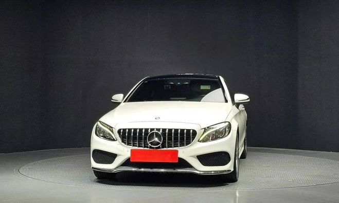 Mercedes Classe C Coupe Sport 200 Fascination AMG 184ch 7G BLANC de 2016