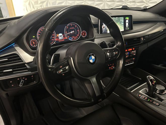 BMW X6 II (F16) xDrive 40dA 313ch M Sport BLANC de 2016