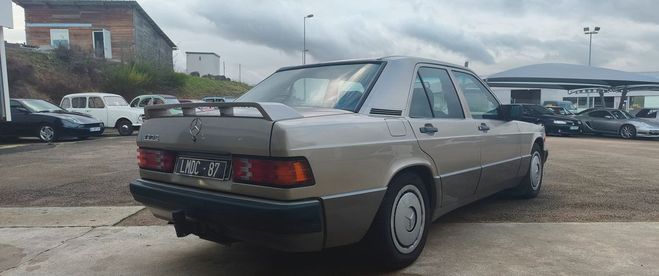 Mercedes 190 E BVA 1989 1ere Main Beige de 1989