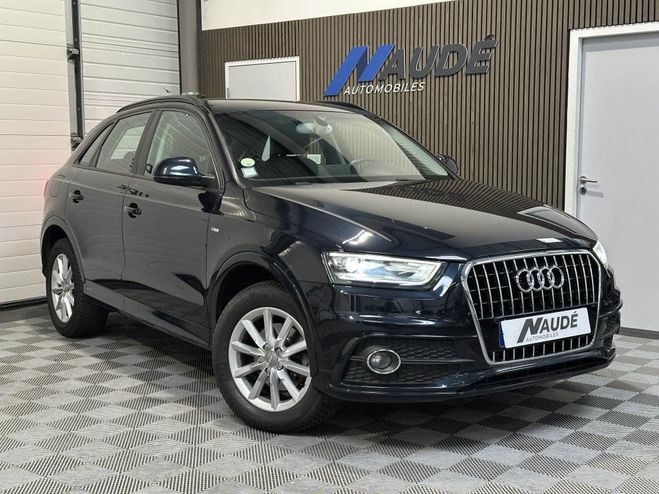 Audi Q3 Quattro 2.0 TDI 140ch S-tronic S-Line BLEU de 2014