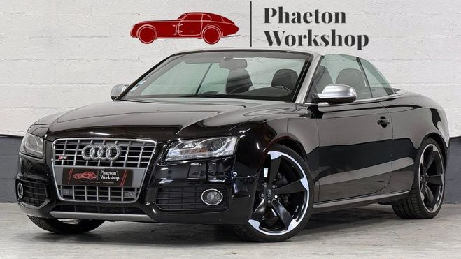 Audi A5 D�capotable S5 quattro 2995cm3 333cv Noir M�tallis� de 2011