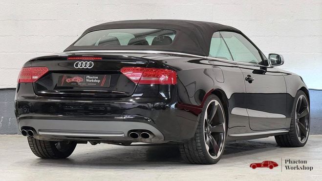 Audi A5 D�capotable S5 quattro 2995cm3 333cv Noir M�tallis� de 2011