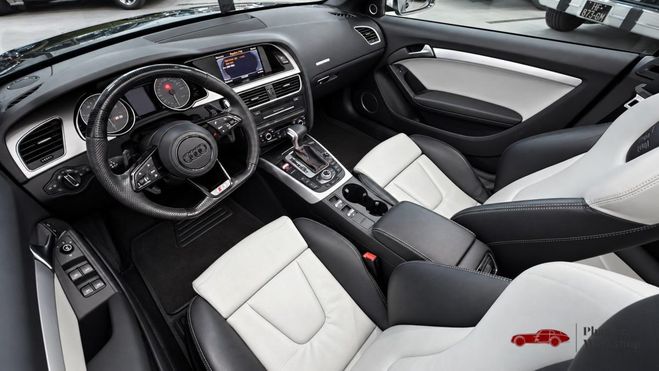 Audi A5 D�capotable S5 quattro 2995cm3 333cv Noir M�tallis� de 2011