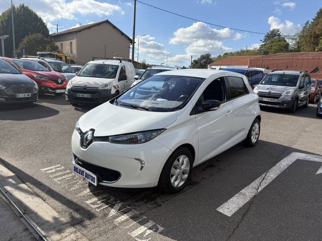 Renault Zoe Zen charge rapide BLANC de 2013