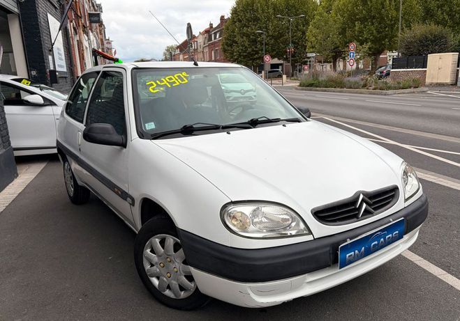 Citroen Saxo Phase 2 1.1 i 60cv BIC Blanc de 2002